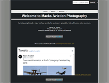 Tablet Screenshot of macksaviation.com